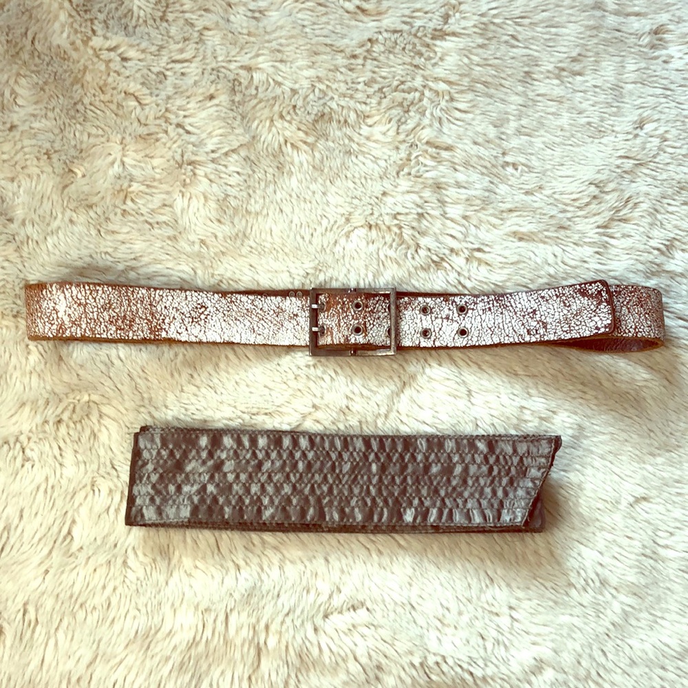 Two Vintage Abercrombie and Fitch Belts.